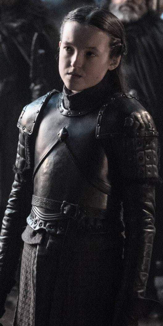 Only an undead giant was a worthy rival... Lyanna Mormont is The Giantsbane ❤ #GOT #GameofThrones