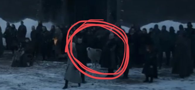 stephendabish's tweet photo. Found him! #wheresghost #GameofThrones https://t.co/cqM7aggIRF