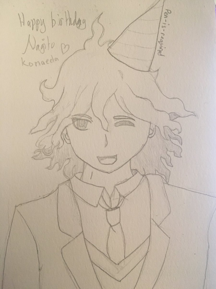 darkesthope2's tweet photo. Happy birthday to my fav hope boy
•
#nagito #danganronpa #art https://t.co/2dDfAUzZX1