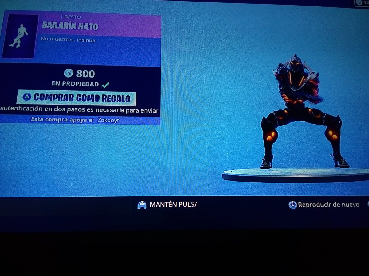 soberaniz1's tweet photo. @ZokoYT hola zoko solo quiero decirte que me gustan tus vídeos y me compre jesto con tu código de fornite https://t.co/DdBwvNElPe