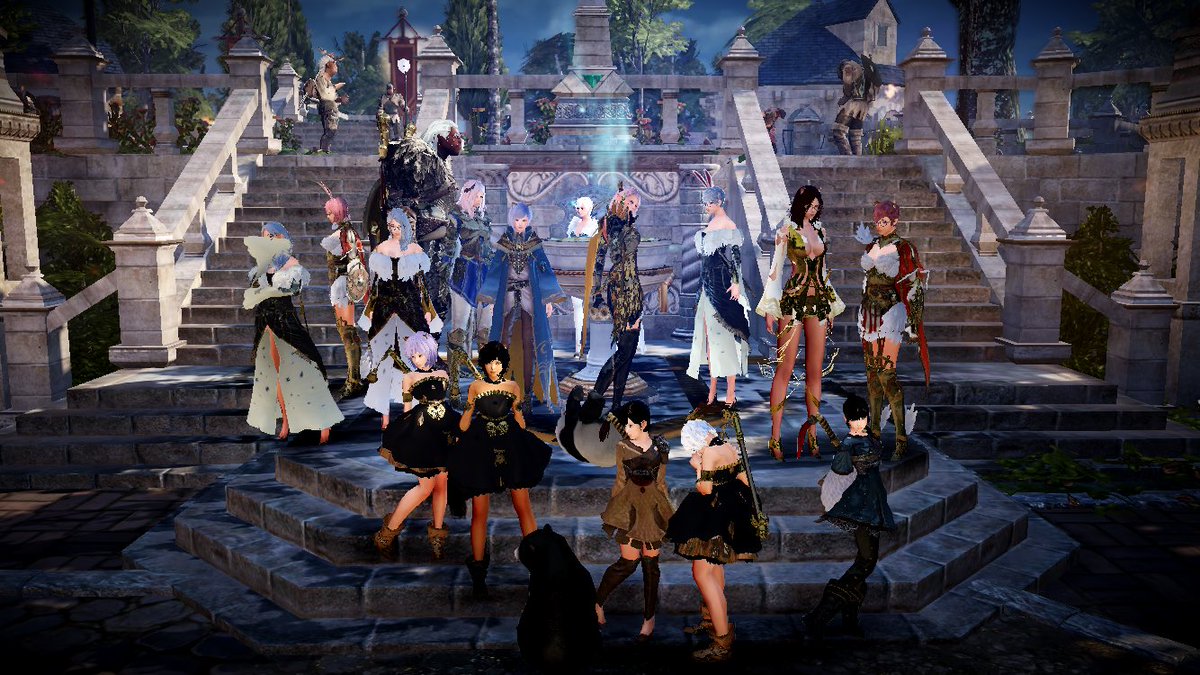 Agg0_com's tweet photo. 4/29
~ギルドイベント~
討伐5回
最近はギルドメンバー全員の戦闘力が少しずつ上がって、活気も増してきています!
写真はうちの子可愛い大会の様子です
あぐぜろ幼稚園の先生は苦労しそうです…笑
#黒い砂漠MOBILE
#Aggressor0 https://t.co/a2DXFjnikd