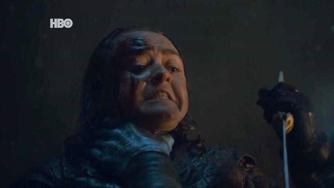 maycrlz's tweet photo. - Soy inevitable.
- Y yo, soy Arya Stark. 
#GameOfThrones https://t.co/Wfz3TdGCmz