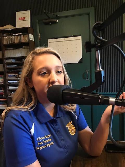 <a href="/ffa_tn/">East TN FFA</a> Regional President Allison Reaves and Regional Reporter Allyson Burgner started off their year of service by promoting FFA/Ag Education on Greene County’s weekly Agricultural radio talk show. #sharingtheFFAstory #Eastisbeast💙💛 #tnffa #easttnffa