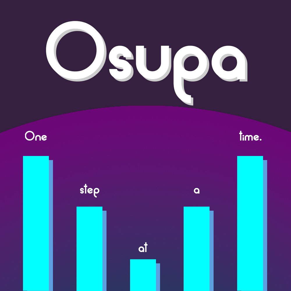 We will help you to reach each milestone one step at a time. To learn more about #Osupa and our upcoming creative services, email osupaofficial@gmail.com #comingsoon