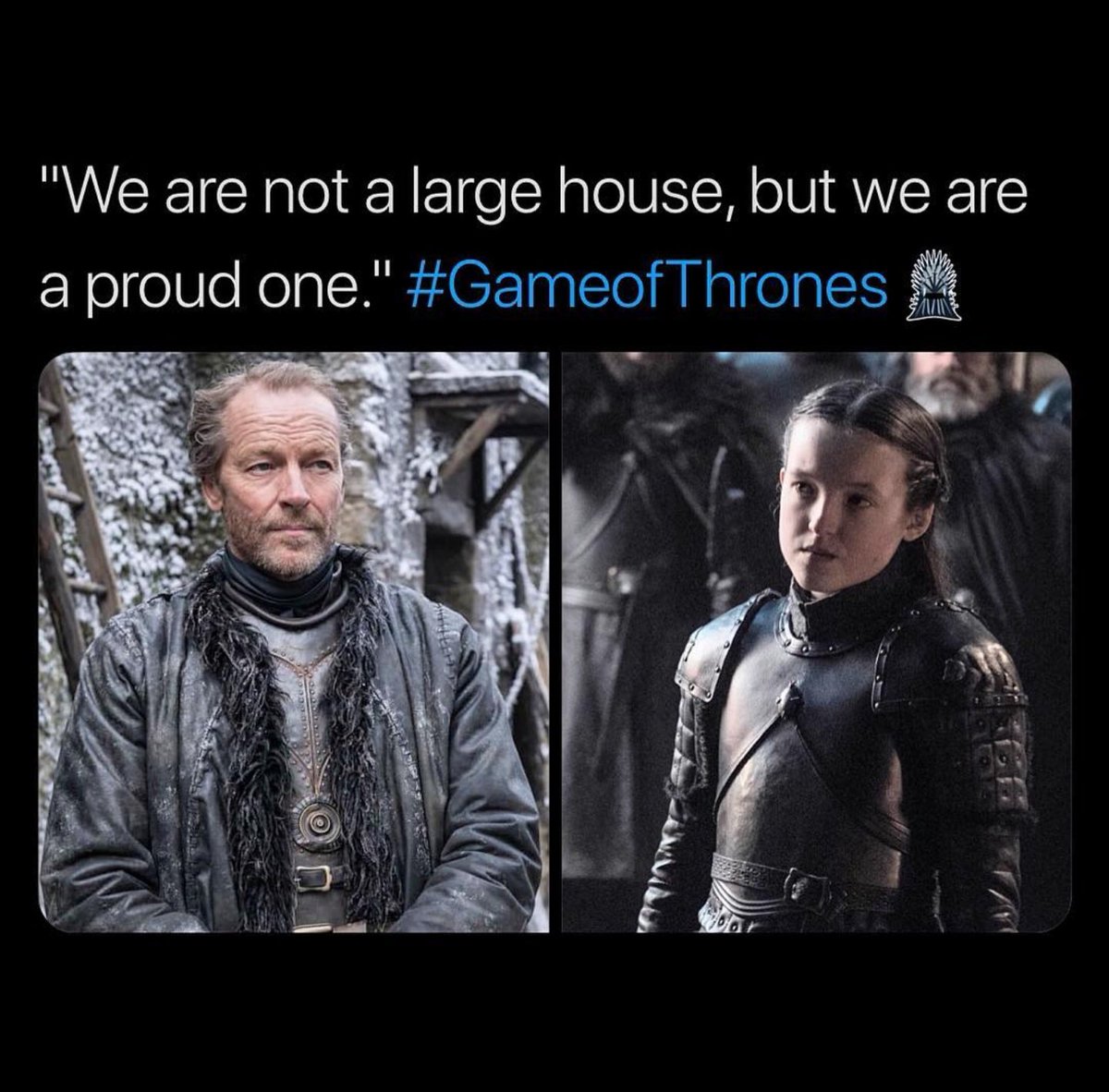 beasty_90's tweet photo. Proud of you ❤️
#GameofThrones https://t.co/UmzlPAnM26
