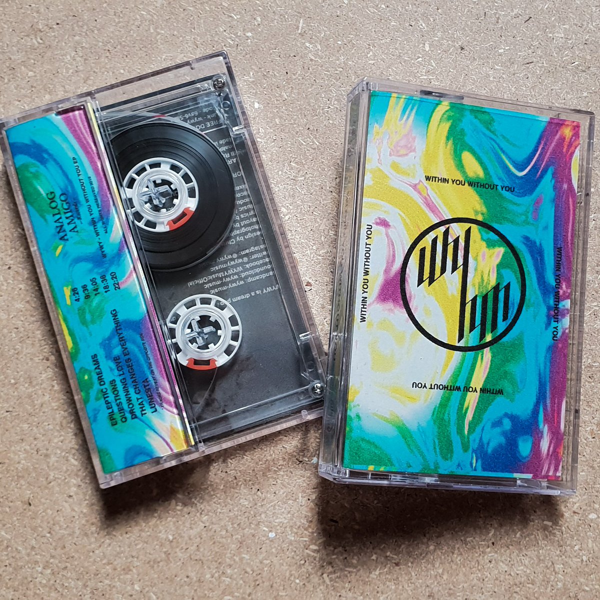 analogamigorec's tweet image. It&apos;s official. Limited edition #cassettes of @wywymusic&apos;s 2017 release &quot;WYWY EP (Within You Without You)&quot; coming out May 2019 via analogamigo.bandcamp.com. 5-track EP filled with very chill #ethereal waves with #shoegaze and #dreampop sensibility.

#cassetteculture #cassettelabel
