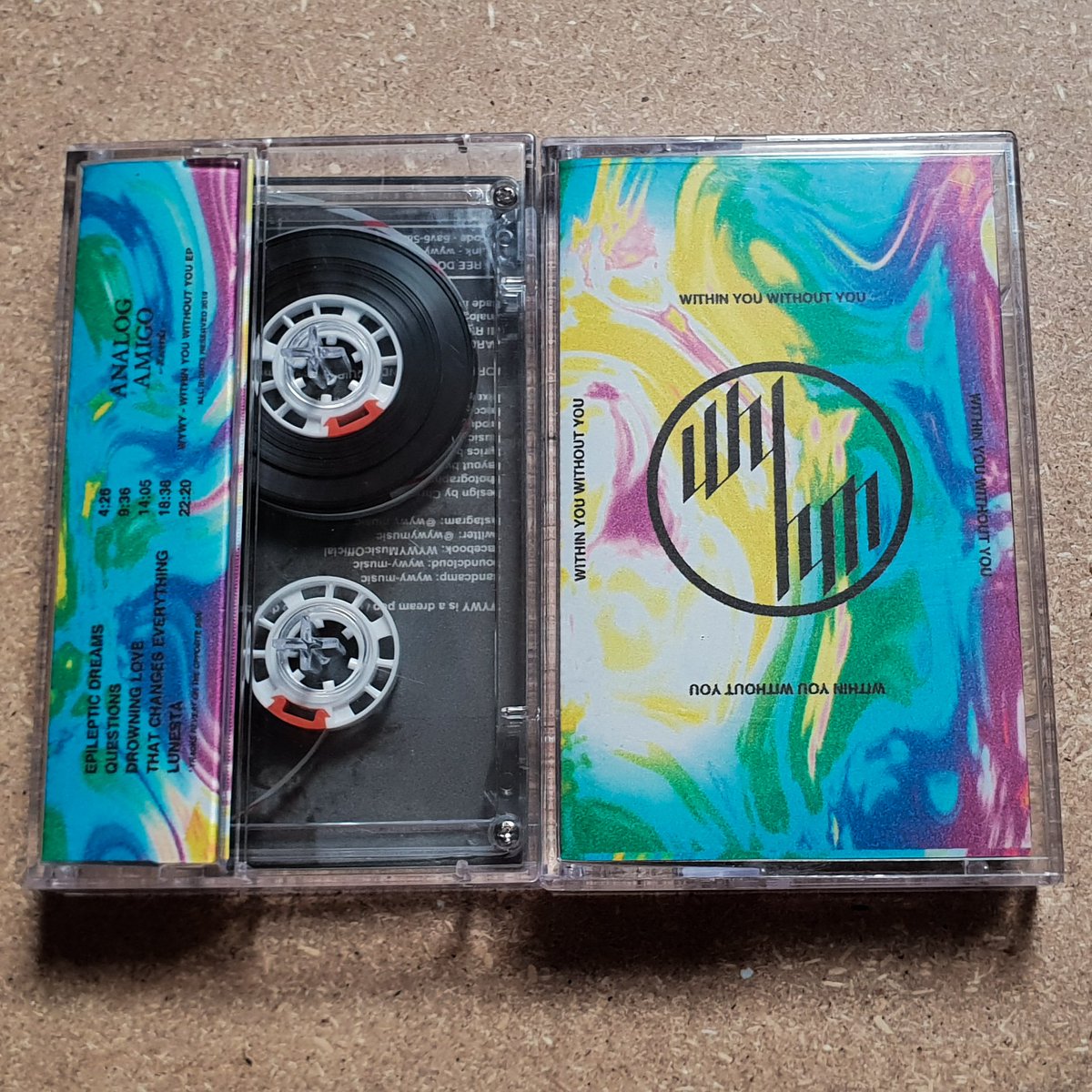 analogamigorec's tweet image. It&apos;s official. Limited edition #cassettes of @wywymusic&apos;s 2017 release &quot;WYWY EP (Within You Without You)&quot; coming out May 2019 via analogamigo.bandcamp.com. 5-track EP filled with very chill #ethereal waves with #shoegaze and #dreampop sensibility.

#cassetteculture #cassettelabel