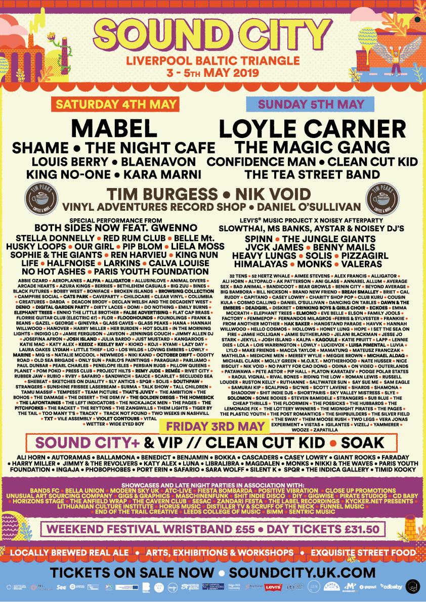 Only one week to go until <a href="/SoundCity/">Liverpool Sound City</a>!
If you're lucky enough to be going make sure you don't miss <a href="/AnnabelAllum/">Annabel Allum</a>, <a href="/KaraMarni/">Kara Marni</a>, <a href="/Mabel/">Mabel</a>, <a href="/piphallmusic/">Pip Hall</a> &amp; <a href="/RedRumClub/">Red Rum Club</a> you won't be disappointed!