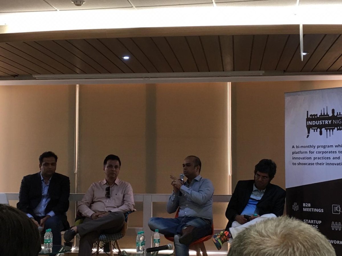 GreyAtomschool's tweet image. Mr. @mshilotri Co-founder @GreyAtomschool at Zone Startups/India Industry Night - AI, talking about #DataScience and the impact of #AI along with @mSolstice - Chief Do&apos;er, Orbo  @abhay_johorey  Head - Strategic Initiatives, Adobe India &amp;amp;  @Sudinism CEO &amp;amp; CIO BankChainAsset