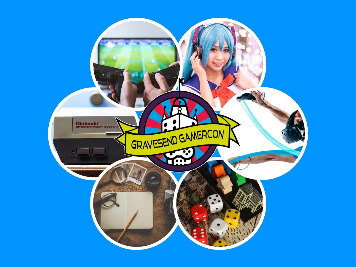 Get involved with the Gravesend Gamer Con 2019? if you are a Gravesend based business and we would love to chat! 
Gravesend Gamer Con - 27th July - The Woodvile, Gravesend.
VR,Consoles,Retro Gaming,Tabletop &amp; RPG games,Escape Rooms, Cosplay &amp; Tournaments. #GravesendGamerCon