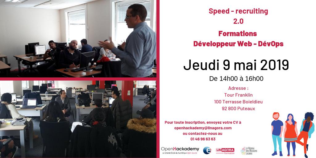 Vous nous avez manqué la semaine dernière ?
Pas de panique ! Une nouvelle session de recrutement est organisée
Pour toute inscription à notre session, contactez-nous !
<a href="/linagora/">Linagora</a> <a href="/Ecole_Numerique/">La Grande École du Numérique</a> @pole_emploi