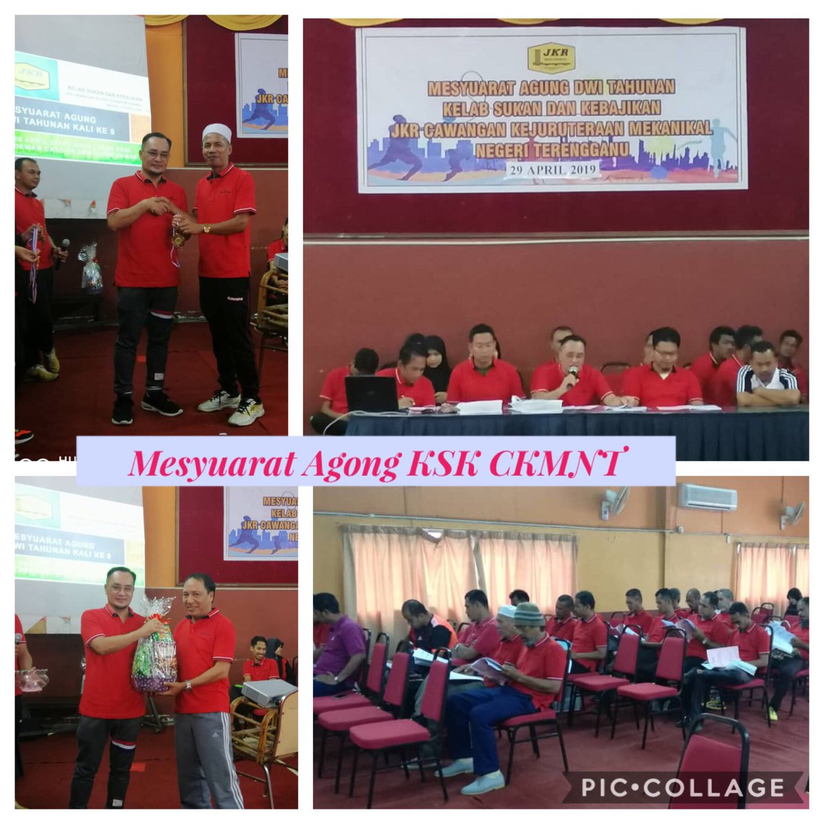 Program 3 in 1

Gotong Royong EKSA, Sesi Senamrobik &amp; Mesy. Agong Dwi Tahunan Kali Ke-9 Kelab Sukan &amp; Kebajikan CKMNT telah disempurnakan oleh KJMN <a href="/adamsidekgmail1/">Adam Sidek</a>.Program yg mampu mengeratkan silaturrahim antara kakitangan CKMNT. Tahniah

<a href="/irckb_chedin/">irckb</a> <a href="/razgrid1/">🇲🇾 Razdwan Kasim</a> <a href="/yusufghani200/">تذكرة</a>