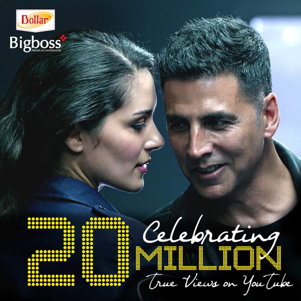DollarBigboss's tweet photo. It's celebration time! Our latest TVC has reached 20 Million true views on YouTube. Have'nt watched it yet?
Catch a glimpse of it now at https://t.co/XTXlJmlbU3
#DollarBigboss #FitHaiBoss #TVC #20Million #TrueViews #YouTube https://t.co/DOgb84dQrg