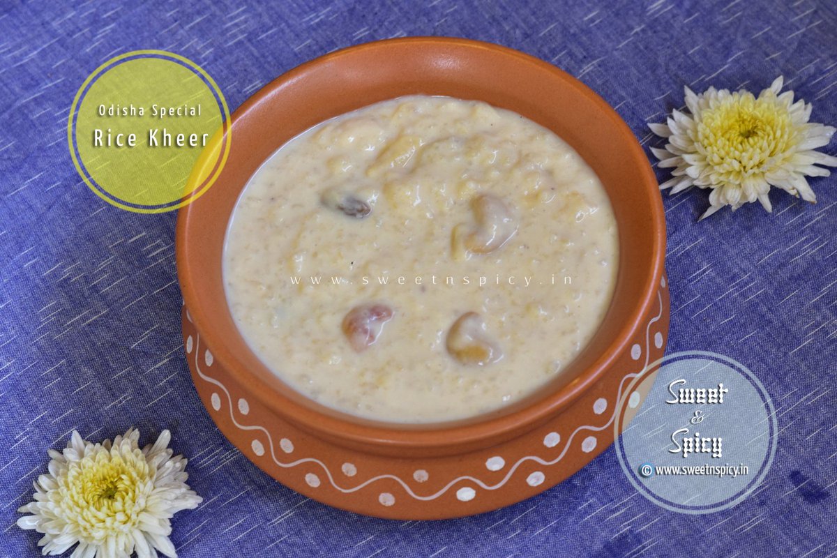 Sweet_an_Spicy's tweet photo. "Chaula Khiri" or Rice Kheer 
https://t.co/hPX9R2MQE6 
#Khiri #Odiafood #Odiacuisine #dessertgeography #sweetdish #desserts https://t.co/ZD6CgEYLGL