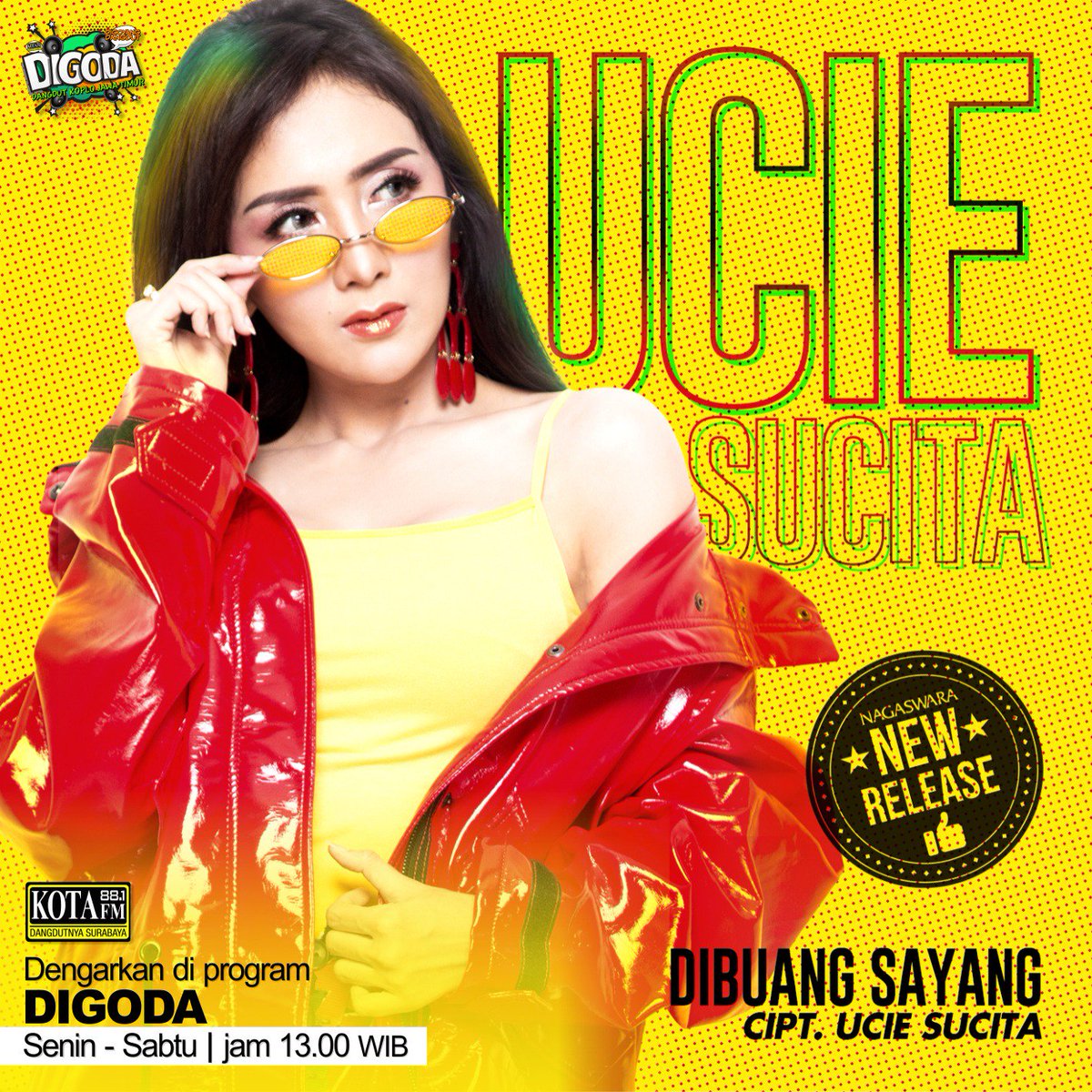 kotafm881's tweet photo. #NowPlaying #ExlusiveSingle @ucie_sucita Dibuang Sayang @NAGASWARA_ID #DIGODA #digoyangdangdut #koplojatim #kotafmsby https://t.co/1biwb1w1Gk