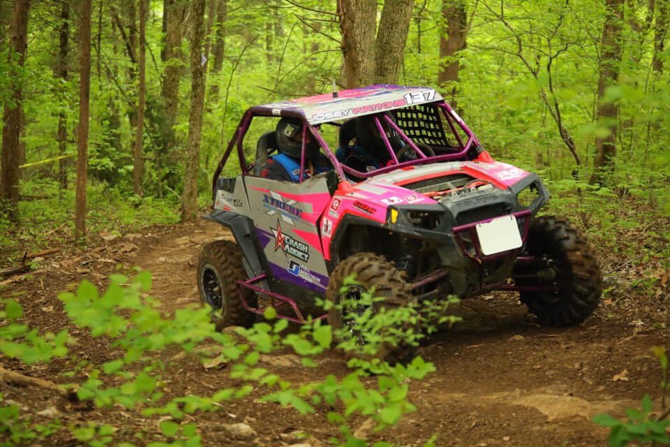 Josey Watkins claimed her first 570 win of the season at AXCC Racing. 🔥📷 Harlen Foley