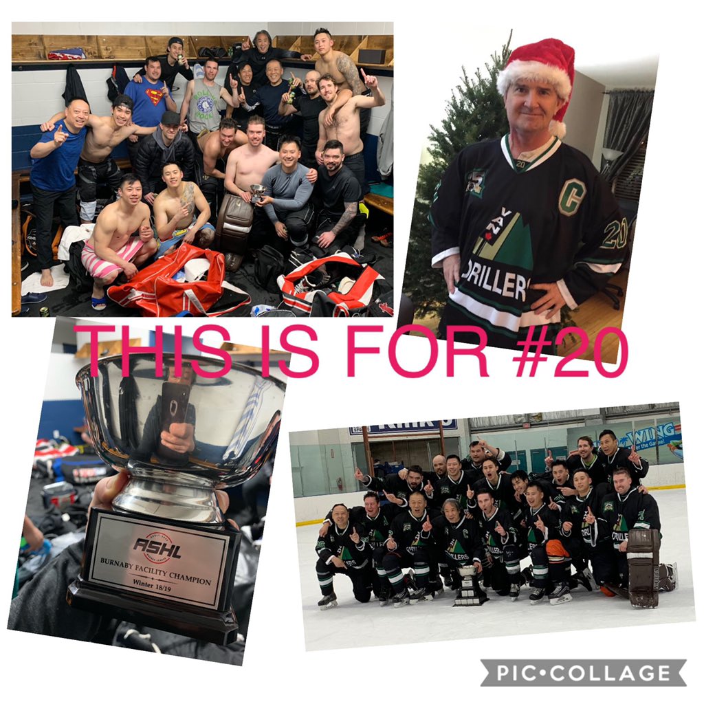 DrillersII's tweet photo. @DrillersHockey = #champions never failing to deliver in the playoffs, simply #amazing, simply #clutch. #thisisfortim @TimJMurphy1 https://t.co/9U5VpwW7EI