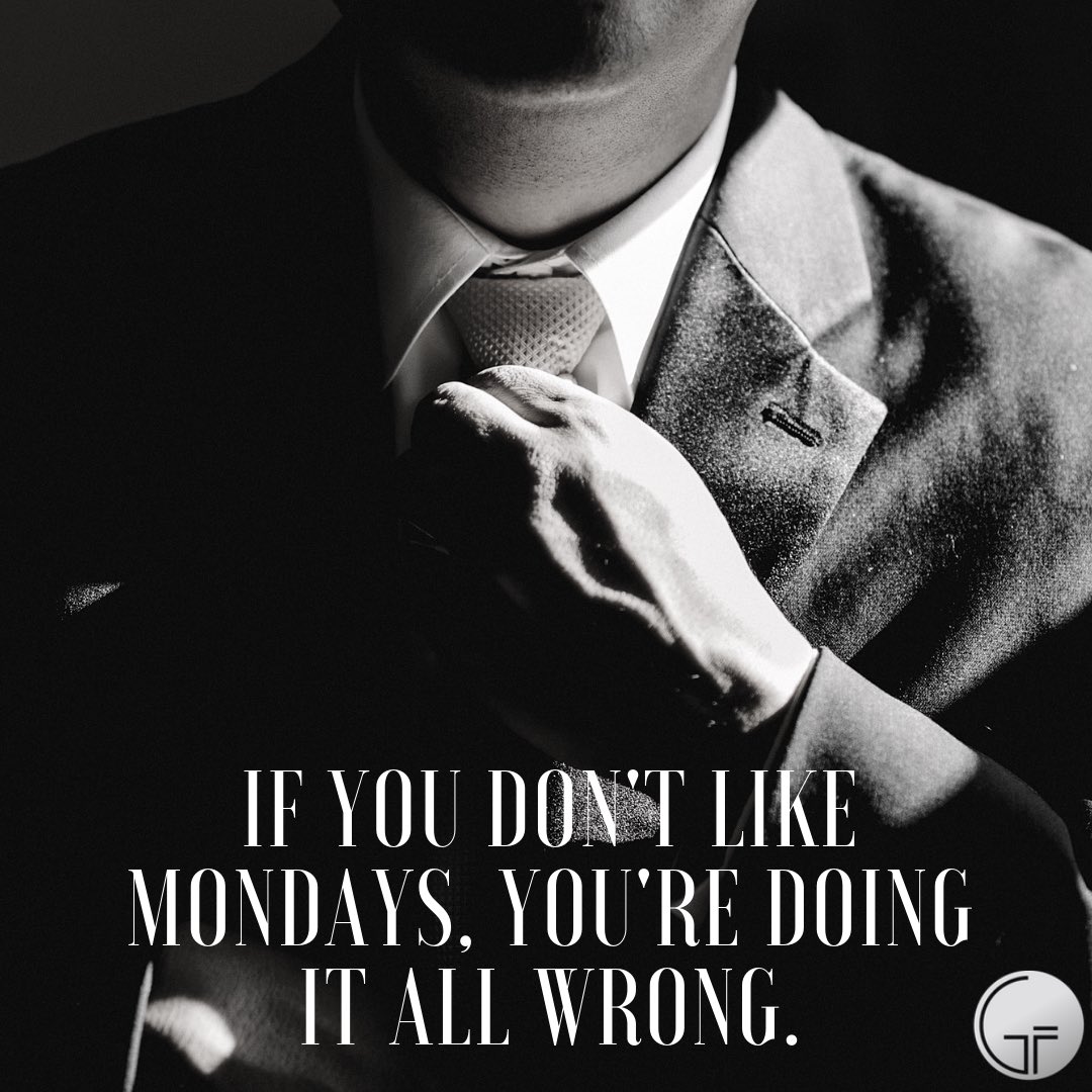 GFEltd's tweet photo. Are you a Monday lover?⠀
.⠀
.⠀
#quoteoftheday #qotd #MondayMotivation #mondayvibes #mondaymood #inspiration #inspirationalquotes https://t.co/aFNYoiPjzd