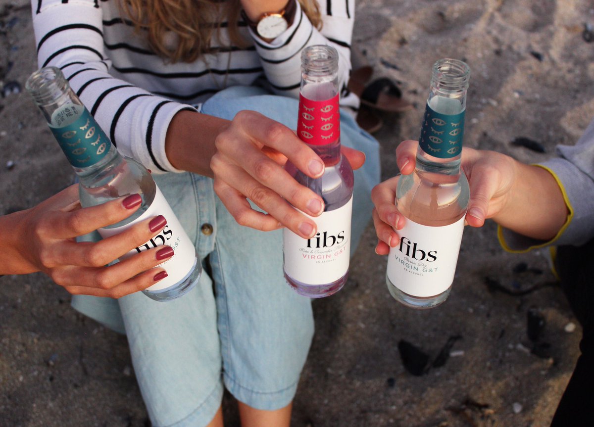 Our virgin G&amp;T comes in two delectable flavours: Classic Dry and a pink Rose &amp; Cucumber. Available in 275ml glass bottles with twist-off caps - hassle free and delish!

Get yours today - at leading retailers and online at <a href="/yuppiechef/">Yuppiechef</a>.

#DrinkFibs #Fibs #FibsToYourFace