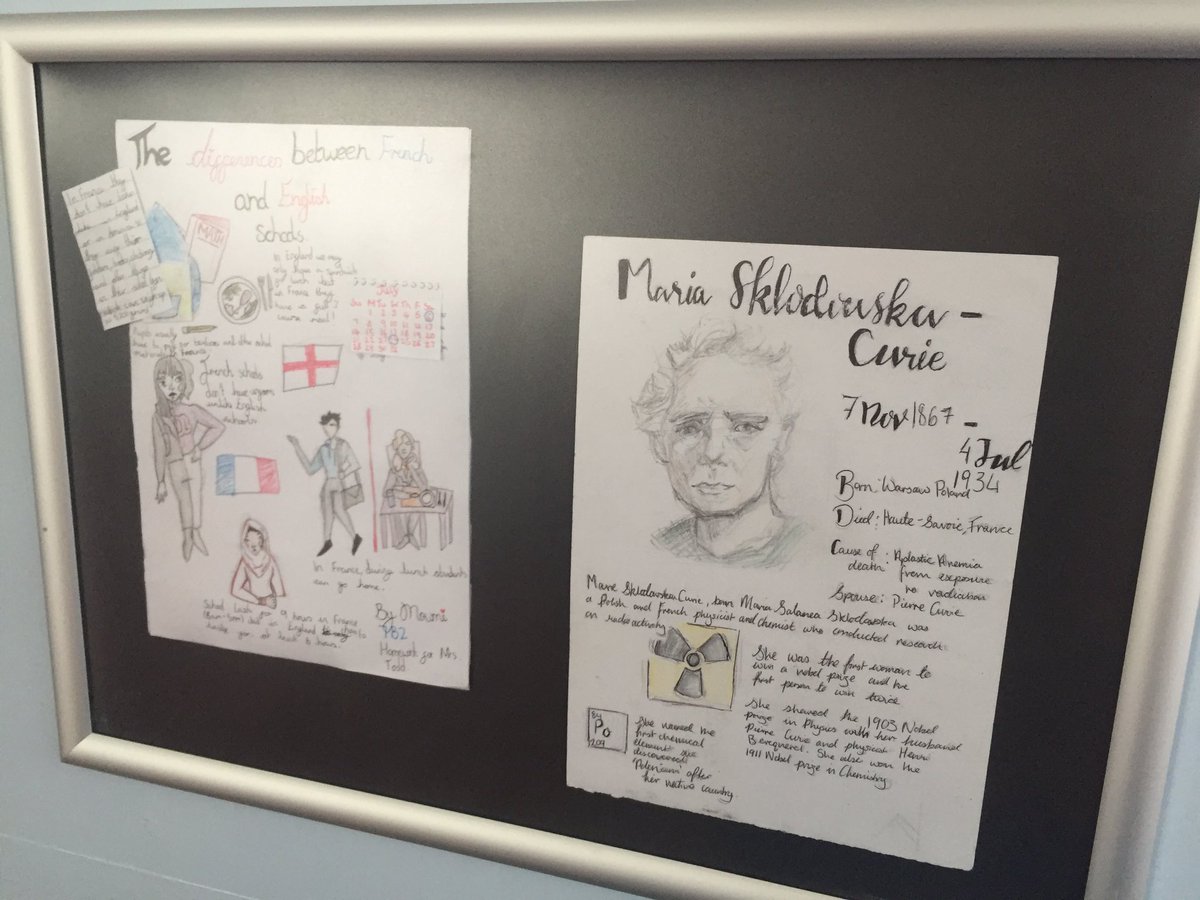 CherryCrooks's tweet photo. Outstanding homework from KS 3 in our Hall of Excellence! https://t.co/5uelrM5zjC