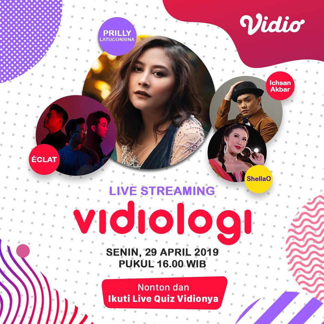 Jangan lupa! Saksikan <a href="/vidiodotcom/">Vidiodotcom</a> hari ini mulai jam 4 sore, pastikan kamu sudah download aplikasi nya ya..