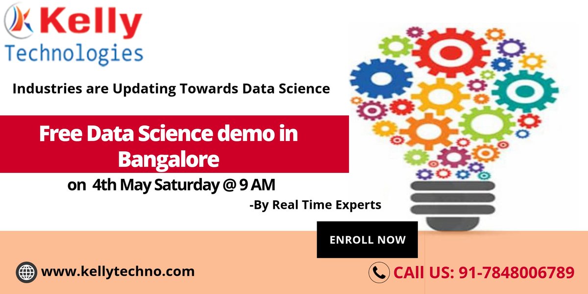 harikaswety1's tweet image. Begin Your Success Journey In #Datascience As Your Career
Experts Driven Analytics Training
(Free Demo on This #SaturdayMorning @ 9 AM)
Interested? Fill Your Details?
By Register here: tinyurl.com/y2efwlr2
(or) Contact : 7848006789
#datasciencedemo @DataScienceCtrl