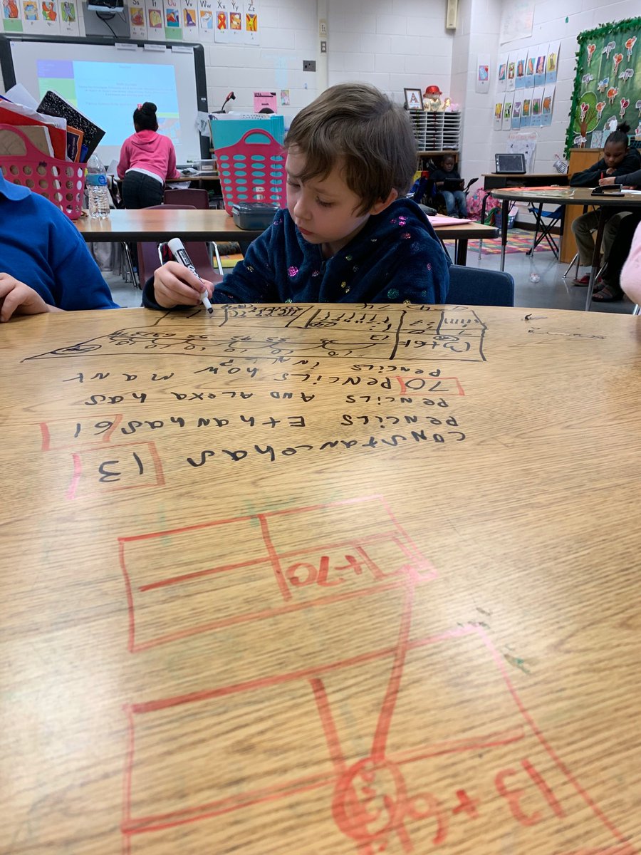 AJ_Allgood's tweet photo. Writing our own word problems in math workshop https://t.co/EVchINFtd5