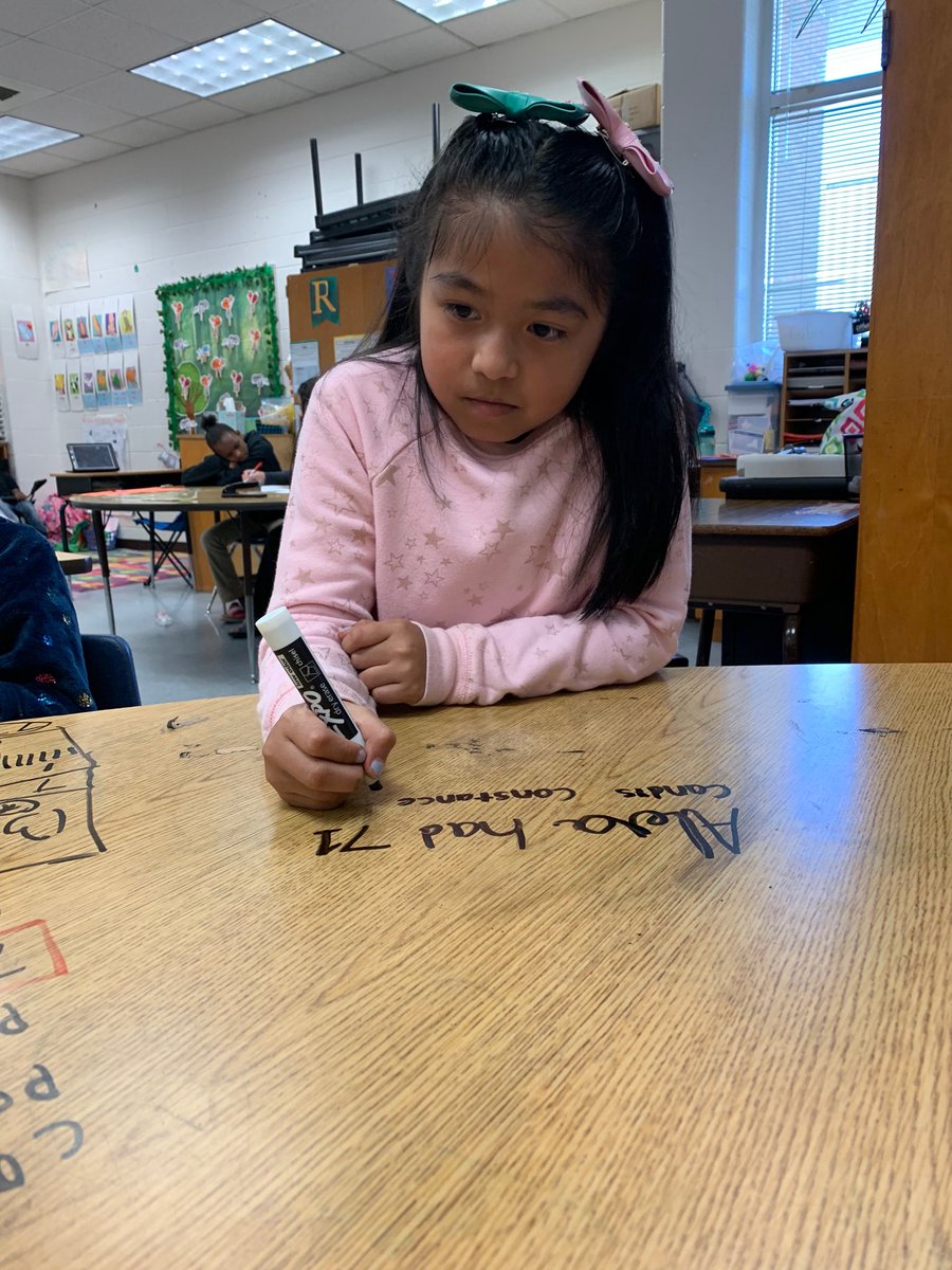 AJ_Allgood's tweet photo. Writing our own word problems in math workshop https://t.co/EVchINFtd5