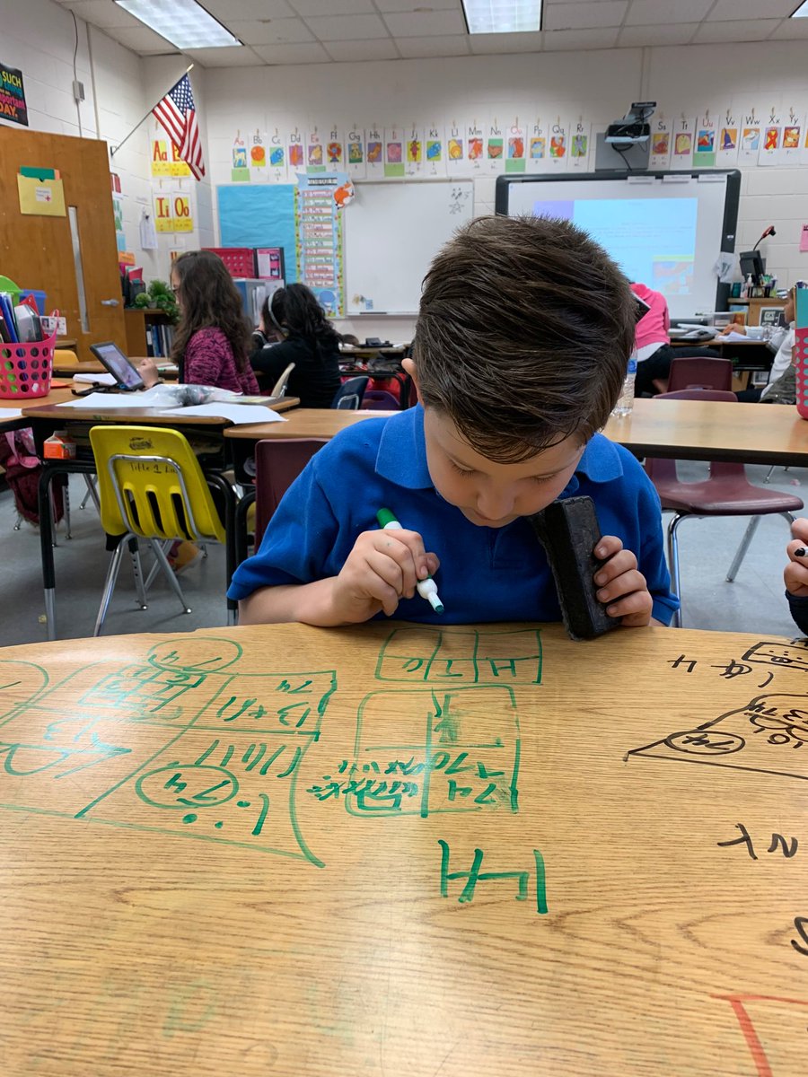 AJ_Allgood's tweet photo. Writing our own word problems in math workshop https://t.co/EVchINFtd5