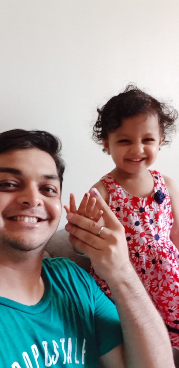 nimitSM's tweet photo. Voted for mine and her future! @toi
#everyvotecounts #VoteKarMumbai #GoVote https://t.co/2c2mZrg0Dc