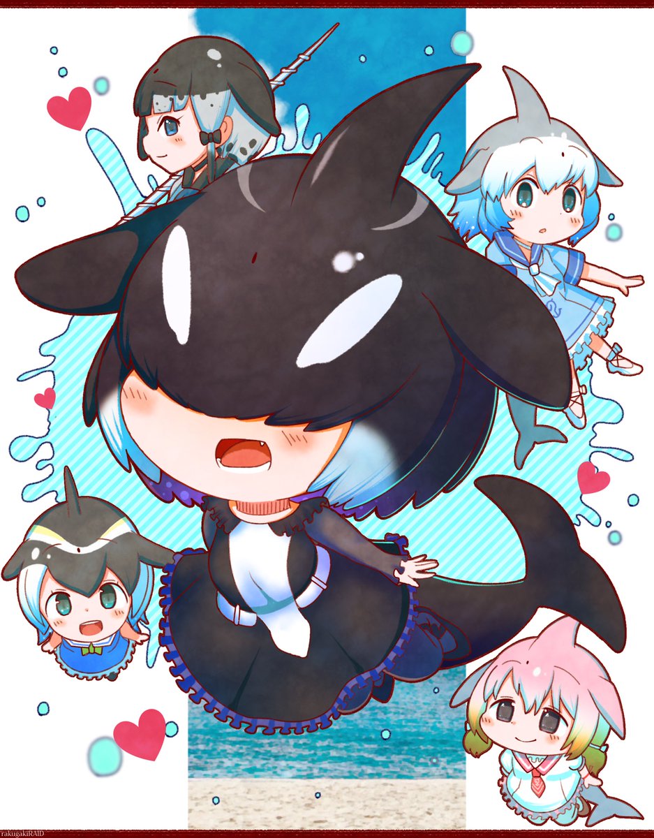 落描きのraid Sur Twitter 海のフレンズft シャチちゃん けものフレンズ 落描きのraid Sur Twitter 海のフレンズft シャチちゃん けものフレンズ