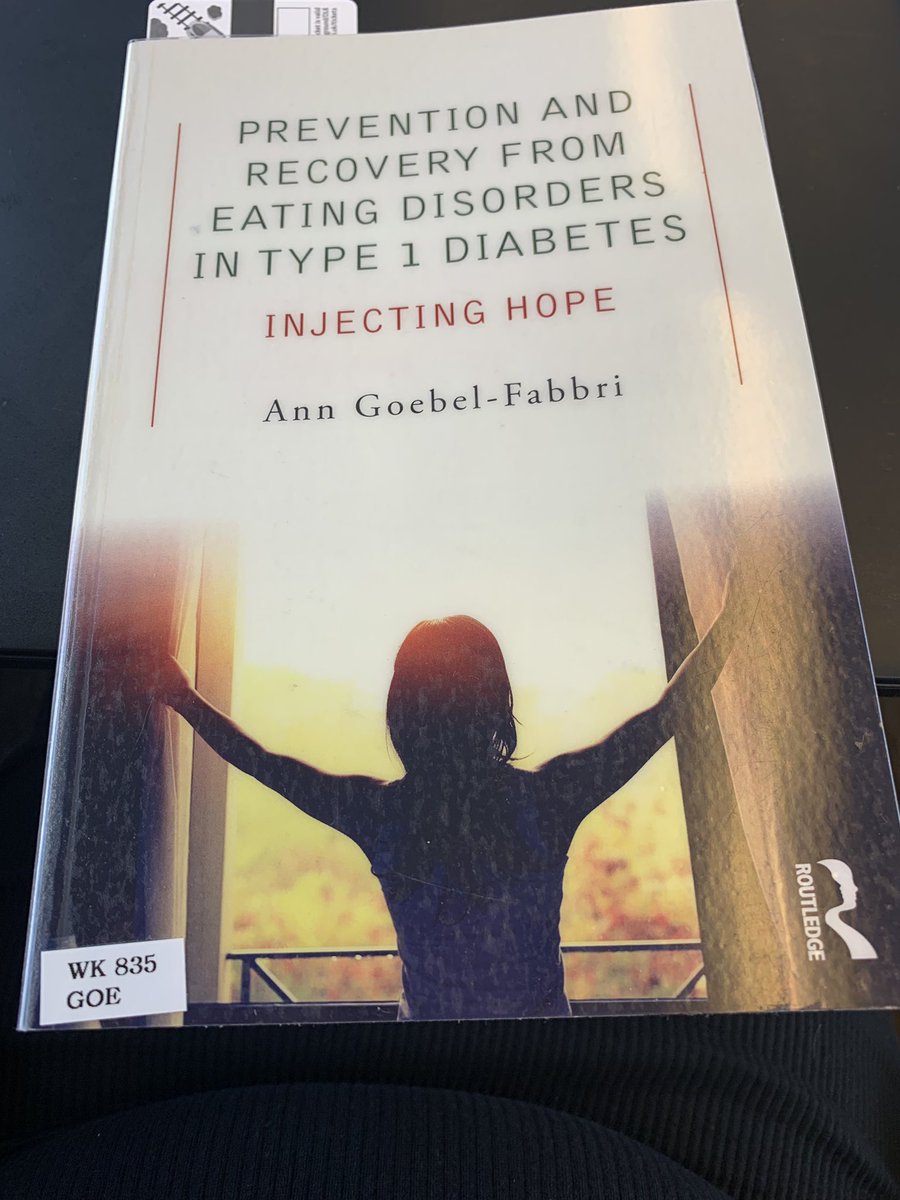 DrRoseStewart's tweet image. A lot of train time this week- means I can finally get time to read #InjectingHope - already finding this model of #T1ED (aka #diabulimia) so useful 

#diabetespsychologymatters
#T1D #EatingDisorder #disorderedEating #diabetes