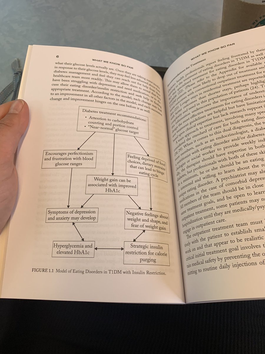 DrRoseStewart's tweet image. A lot of train time this week- means I can finally get time to read #InjectingHope - already finding this model of #T1ED (aka #diabulimia) so useful 

#diabetespsychologymatters
#T1D #EatingDisorder #disorderedEating #diabetes