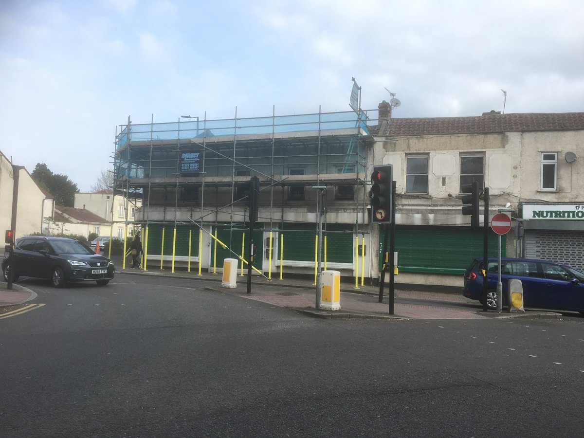 After lots of campaigning by Friends of Kingswood Park its good to see at least a small thing happening to Kingswood's worst eyesore