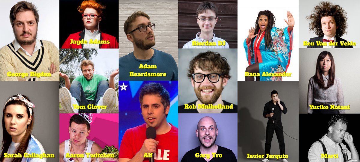 CheltComedy's tweet image. We’ve been busy booking this lovely lots for the comedy ⁦@WychwoodFest⁩