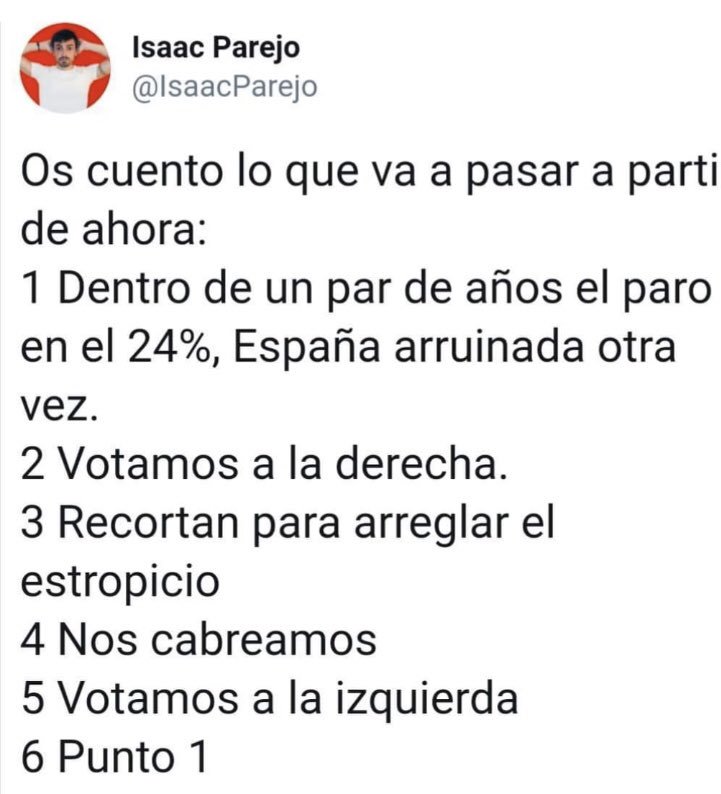 comentarista_in's tweet photo. Pues eso  #ResacaElectoralESP https://t.co/3IxY2L4Lbu