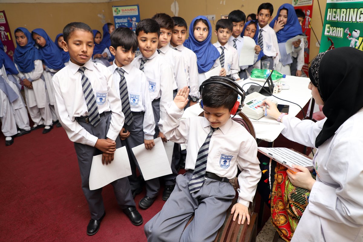 samrongo's tweet image. An audiometry exam tests your ability to hear sounds.
Better Hearing = Better Learning = Better School 
#Hearingcheckup #audiometrytest #SamroSchoolHealthProgram #Samro #StudentsHealthProgram #SamroNgo #SchoolHealthProgramPakistan #SchoolAnnualMedicalReportOrganization