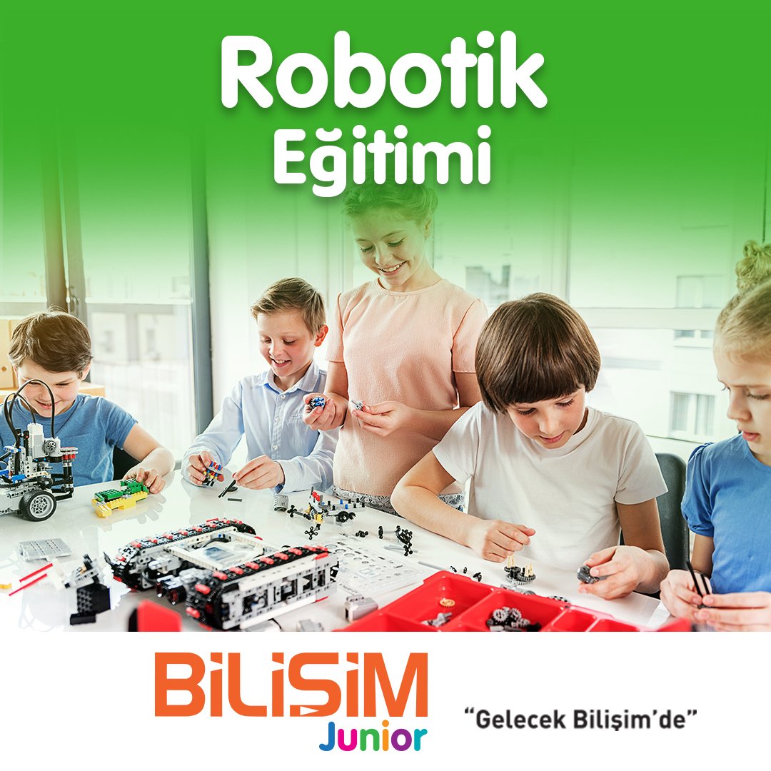 Kodlama, robotik, 3D Modelleme ve Üretim alanlarında yaz dönemi eğitimlerimizden %60 indirimle yararlanmak için hemen başvurun, geleceği bugünden yakalayın.
Detaylı bilgi için tıklayın; bit.ly/BilisimJuniorE… 444 32 36

#BilişimJunior #kodlama #yazılım #robotik #bilisim