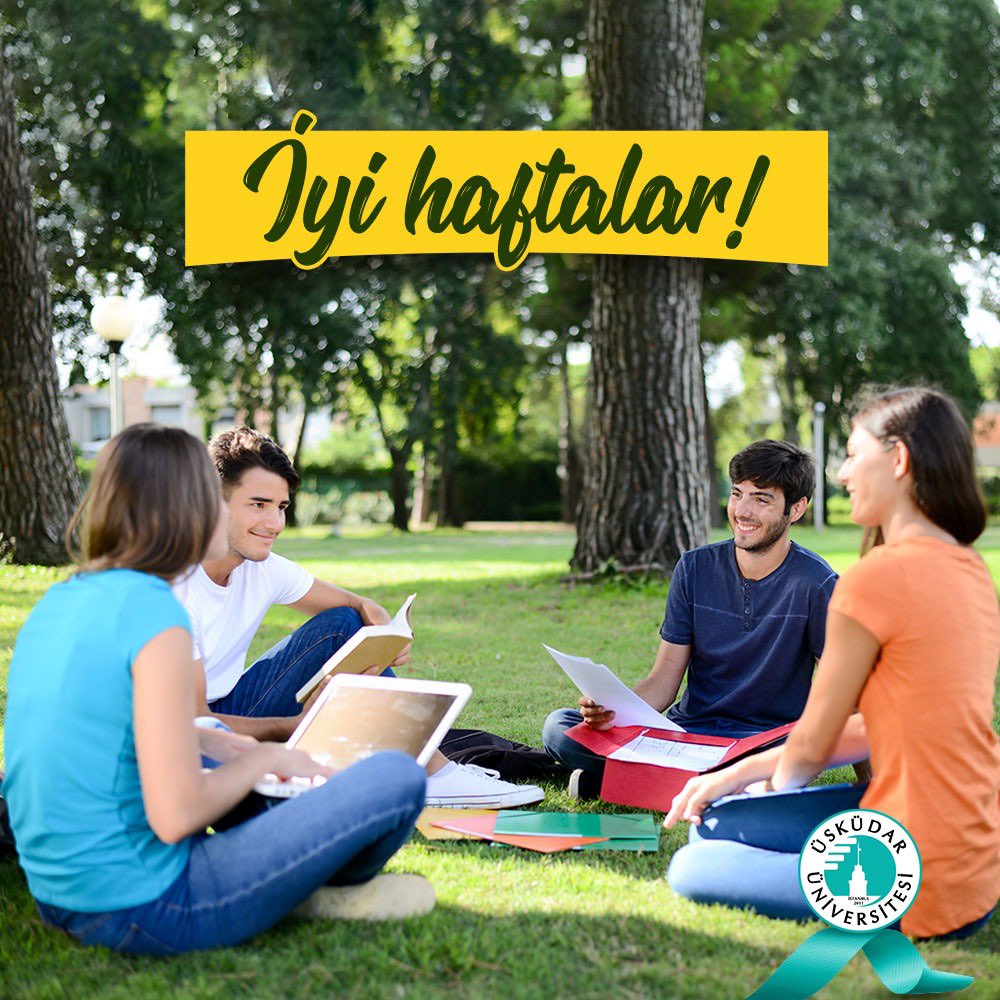 Üsküdarlı olmanın keyfini çıkaran tüm öğrencilerimize iyi haftalar dileriz. ☺️ #ÜsküdarÜniversitesi #Öğrenci #İyiHaftalar