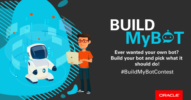 gwronald's tweet image. #BuildMyBotContest #Oracle @Oracle dy.si/mbufX
