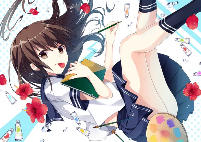 #平成最後に自分の代表作を貼る

①オリジナルでお気に入り
②うちの子でお気に入り
③憧れでずっと夢だった絵師100人展で
 描かせていただけたイラスト
④平成最後に描いた趣味イラスト

平成に生まれて、平成にたくさんの方に絵を見ていただけて幸せでした。ありがとう平成!! 