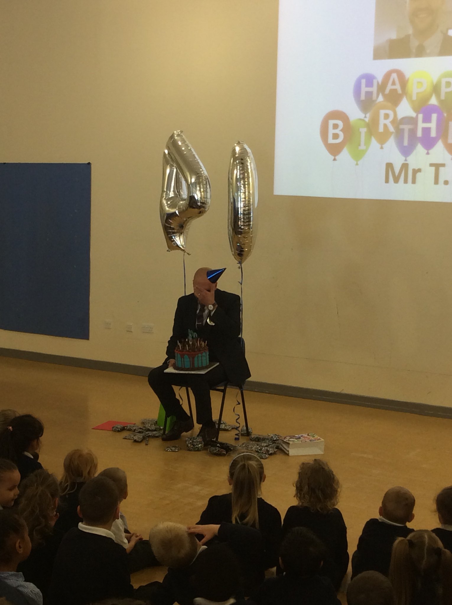 Happy birthday Mr T! What was the number again?        