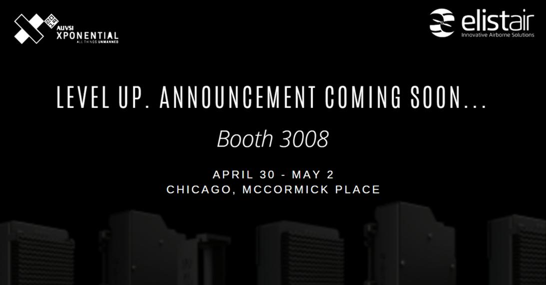 ElistairTC's tweet image. XPonential Chicago is already tomorrow, we will be Booth 3008, let&apos;s meet! We will showcase our #tethereddrones solutions used for the #Superbowl2019, the Ryder Cup 2018 and the World Ski Competition 2019.