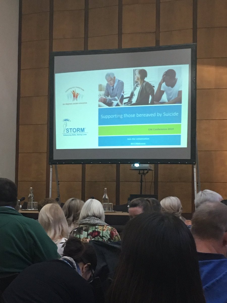 HitchenJoann's tweet photo. @PAPYRUS_tweets it is great to be here today at STORM Enhancing Skills Saving Lives GM Conference 2019, Supporting those bereaved by Suicide. #STORMevent https://t.co/auQ8HqIabS