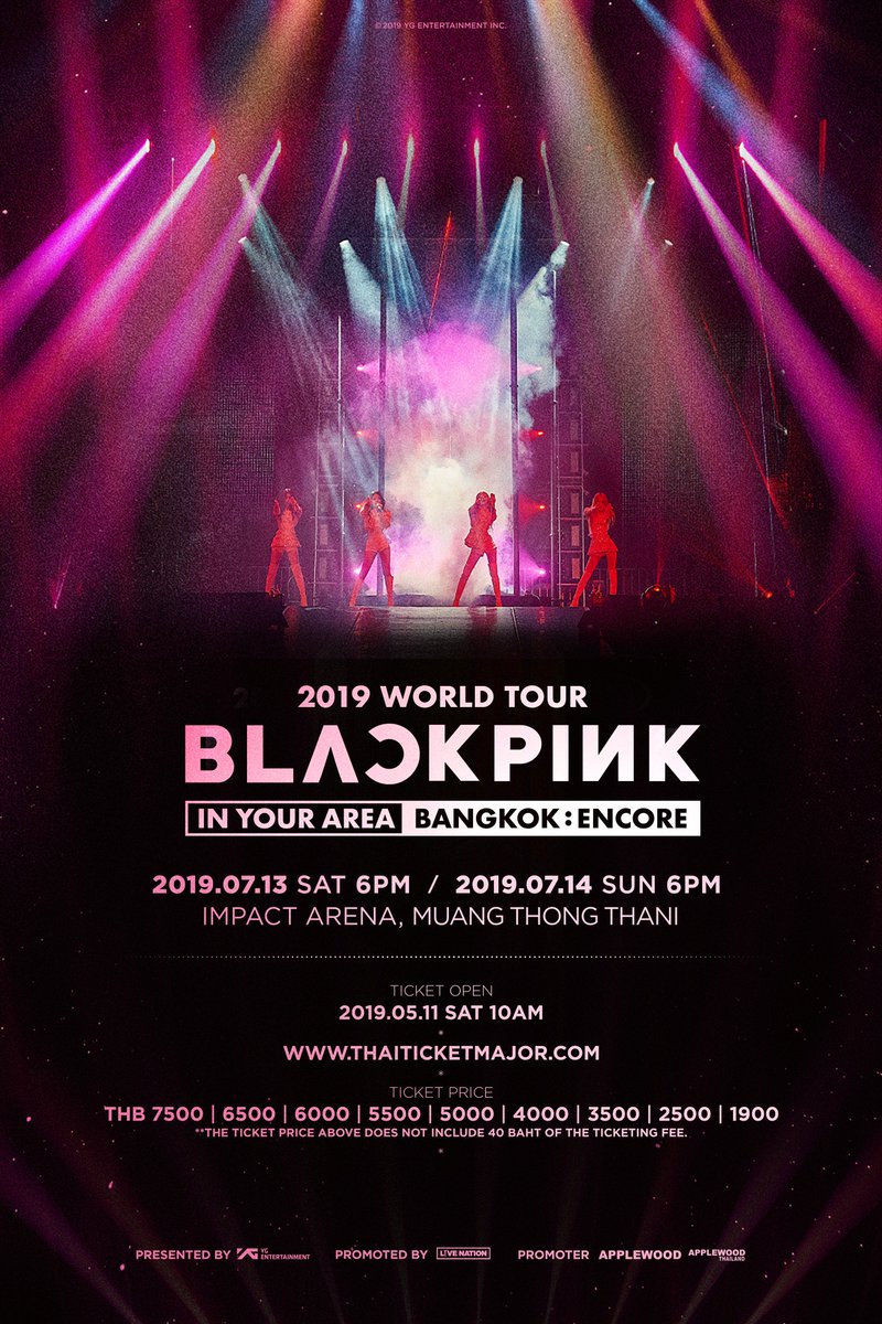 Концерты в бангкоке. Блэк Пинк World Tour 2019. Блэк Пинк концерт в Бангкоке. BLACKPINK афиша. Афиша концерта Блэк Пинк.