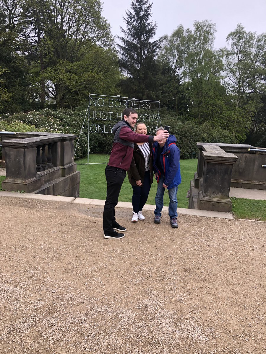 adelelassu's tweet image. PwC leadership development programme off on their warm up activitity of a selfie scavenger hunt  @YSPsculpture  with us @TeamActivPlus #leadership #businessdevelopment #teamwork