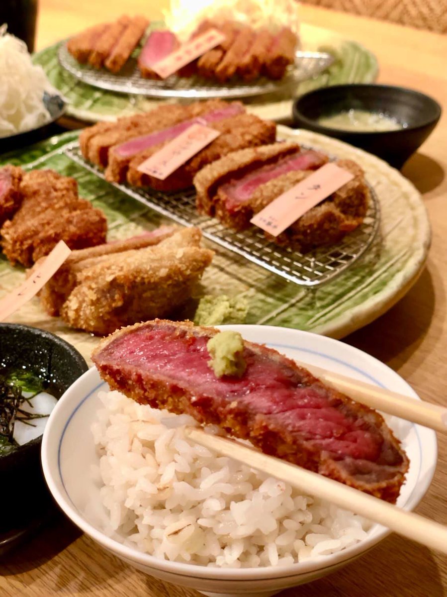 牛カツ京都勝牛 Gyukatsu Kyotokatsugyu در توییتر 新メニュー 選べる牛カツ 始まりました 焼肉のように牛肉を部位から選べる本格牛カツをご提供しております 4 23よりまずは東京から 5 8より全国の店舗で順次提供開始いたします 詳細は特設サイトから