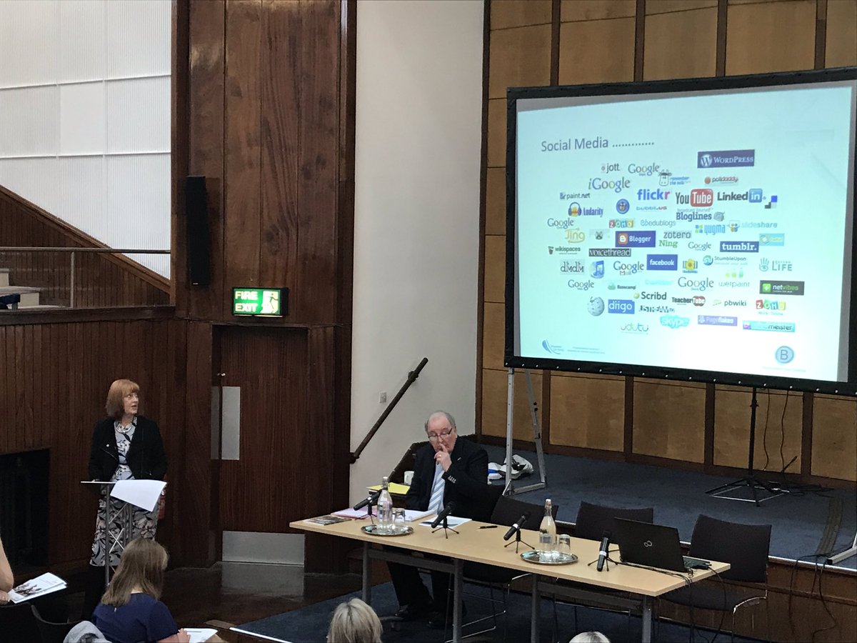 jodie_read's tweet photo. ‘Grieving in the digital age’. Wendy Lewis-Cordwell highlighting the different ways we engage in social media #STORMevent https://t.co/r4flbzIQRn