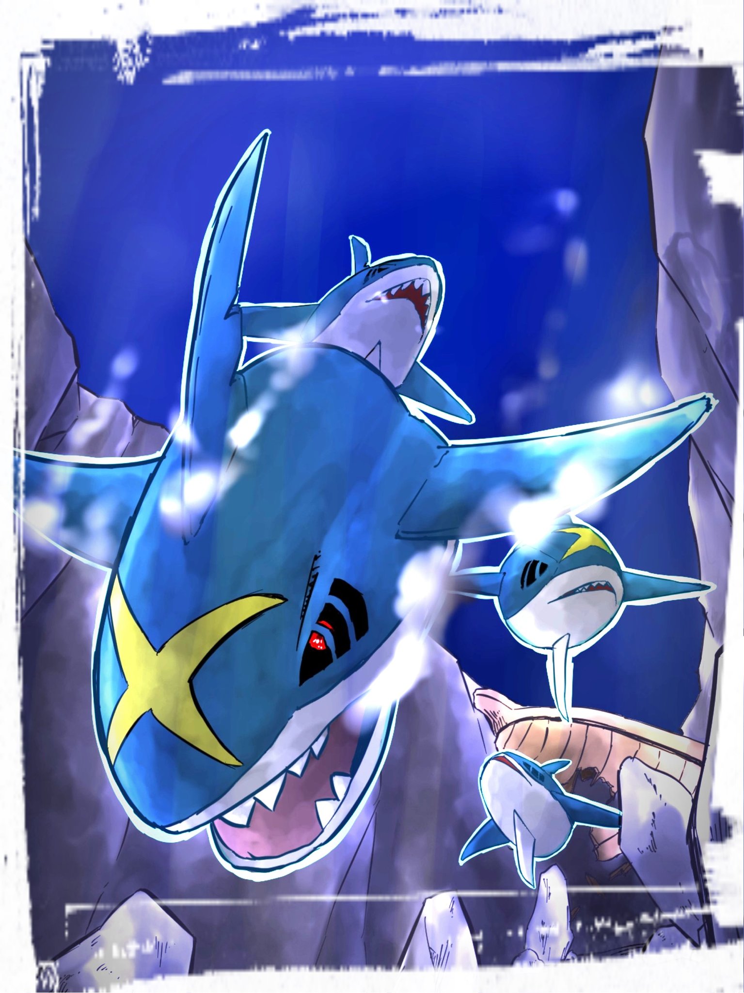 1003 ずっと描きたかったサメ 相棒なんでね ポケモンカード サメハダー T Co Atnqjpshcu Twitter