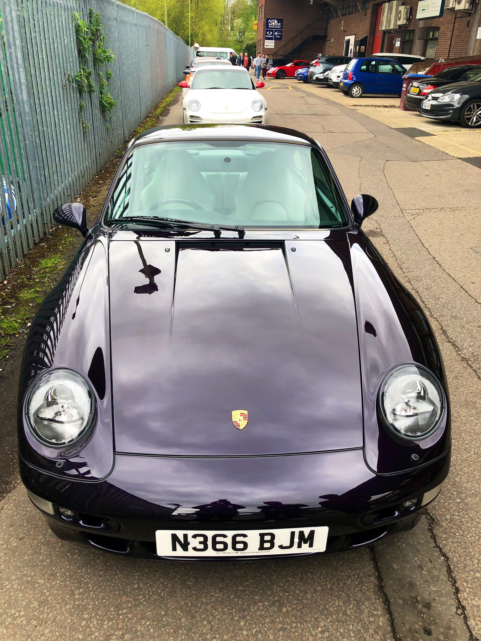 Porsche 911 on Twitter "This Porsche993 993C4S in Viola Metallic